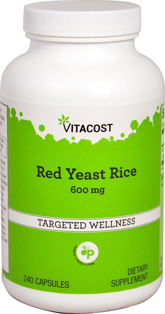 Foto 2 pulgar | Suplemento Vitacost De Arroz De Levadura Roja 600 Mg 240 Cápsulas - Venta Internacional.
