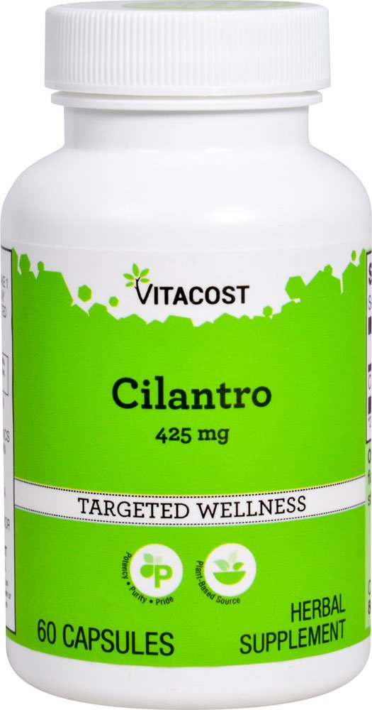 Foto 2 pulgar | Suplemento Vitacost De Cilantro (cilantro) 425 Mg - 60 Cápsulas - Venta Internacional.
