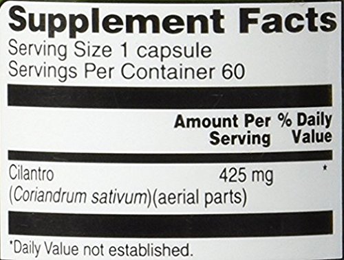 Foto 5 pulgar | Suplemento Vitacost De Cilantro (cilantro) 425 Mg - 60 Cápsulas - Venta Internacional.