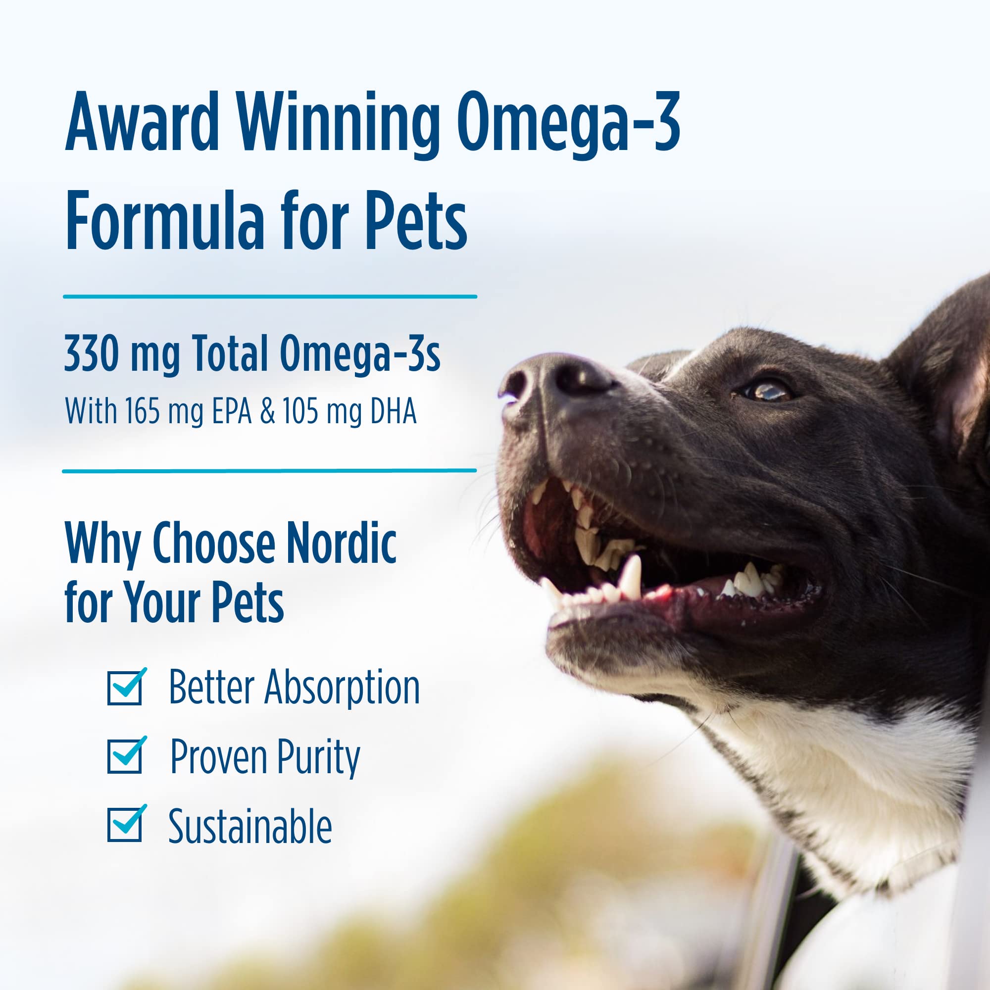 Foto 4 | Suplemento Nordic Naturals Omega-3 Pet 120 Cápsulas Blandas - Venta Internacional.
