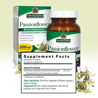 Foto 3 | Suplemento Dietético Nature's Answer Passion Flor 60 Cápsulas - Venta Internacional.