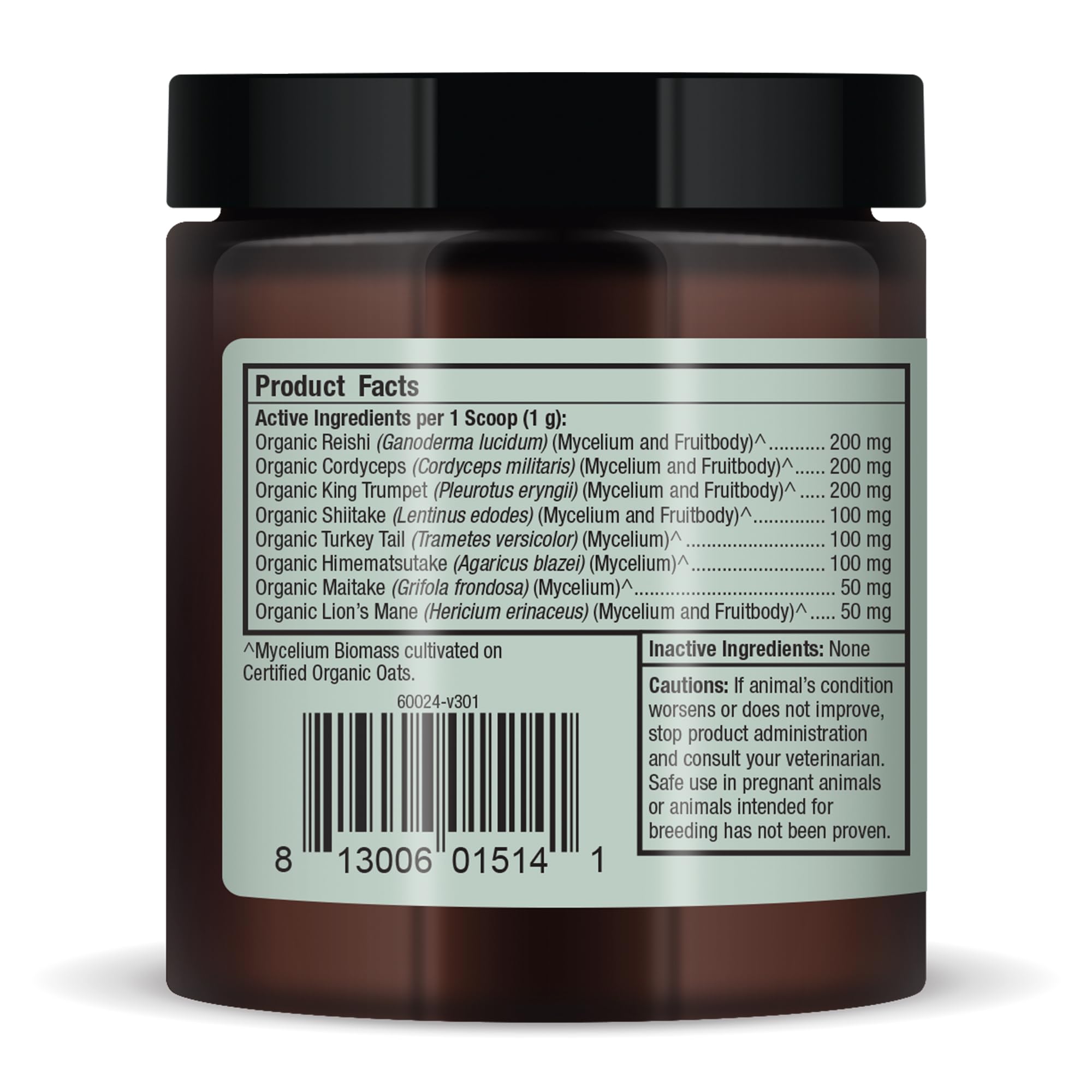 Foto 4 pulgar | Suplemento Dr. Mercola Hongos Fermentados Orgánicos 60 G - Venta Internacional.