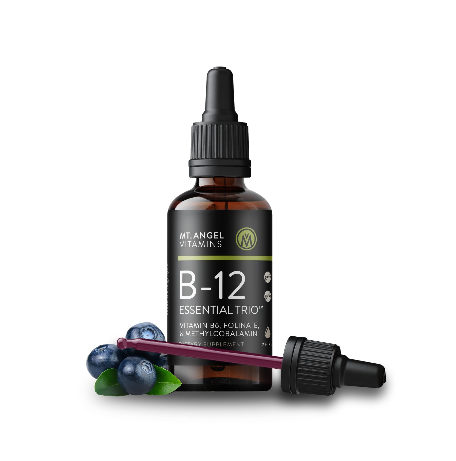 Foto 2 pulgar | Suplemento Mt. Angel Vitamins B12 Essential Trio Liquid - Venta Internacional.