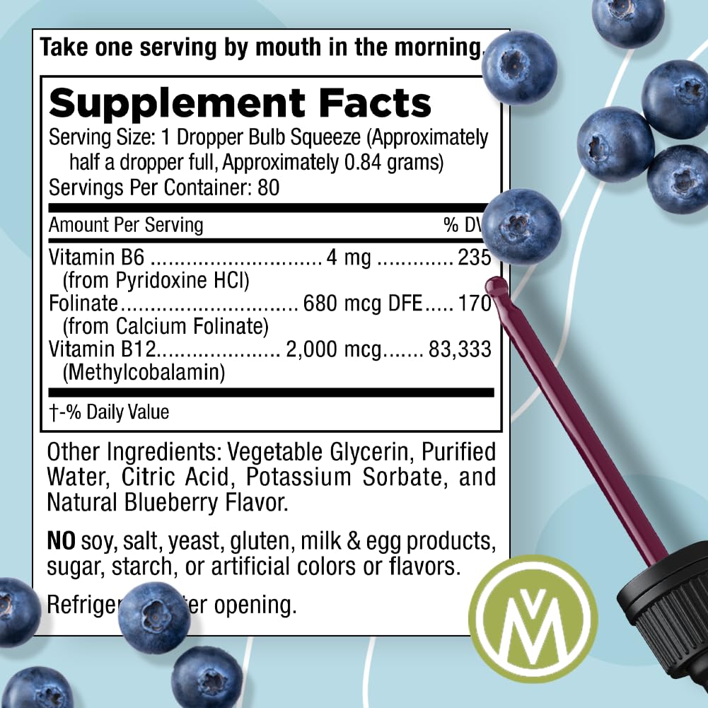 Foto 3 pulgar | Suplemento Mt. Angel Vitamins B12 Essential Trio Liquid - Venta Internacional.