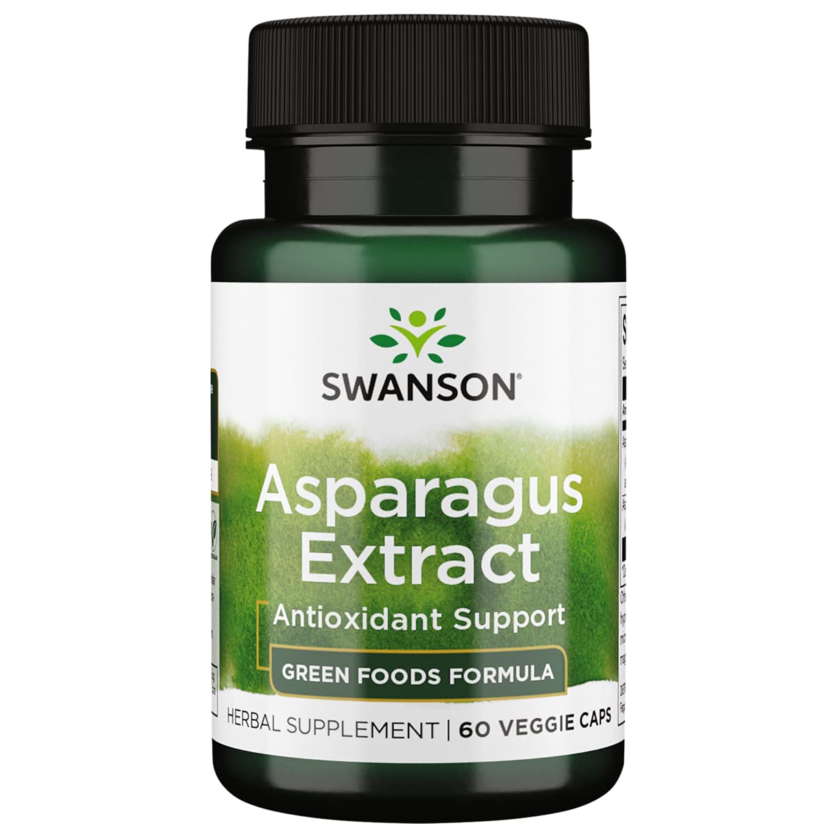 Foto 2 pulgar | Suplemento De Extracto De Espárragos Swanson, 400 Mg, 60 Cápsulas Vegetarianas - Venta Internacional.
