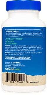 Foto 4 | Suplemento Nutricost Amla 1000 Mg 120 Cápsulas Vegetarianas - Venta Internacional.