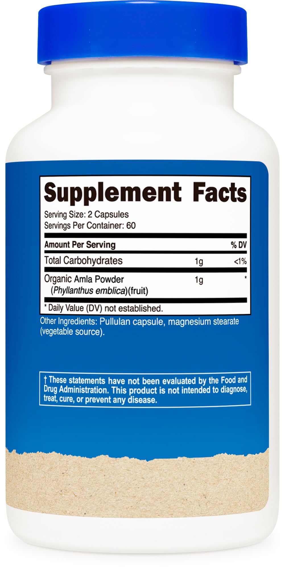Foto 6 pulgar | Suplemento Nutricost Amla 1000 Mg 120 Cápsulas Vegetarianas - Venta Internacional.