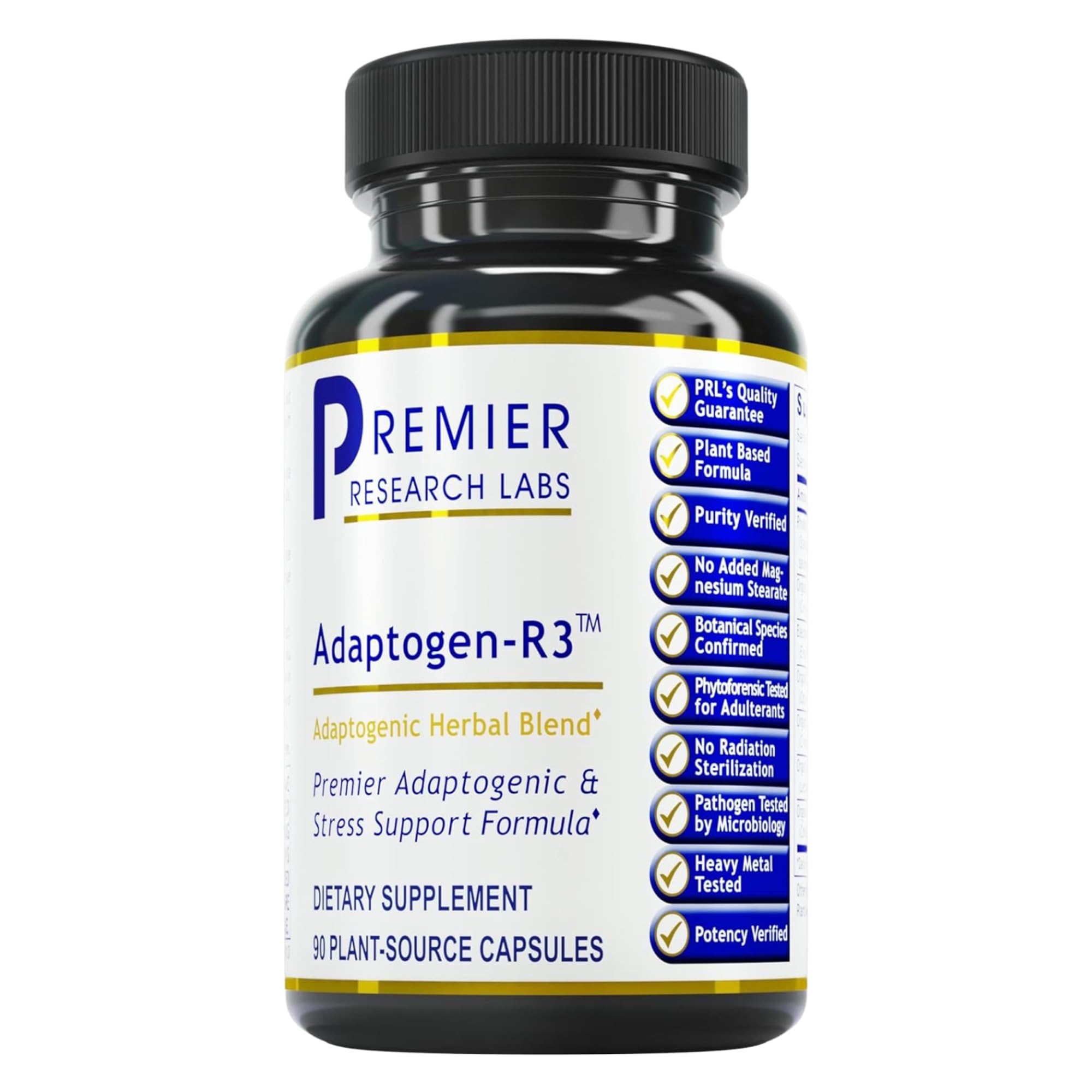 Suplemento Adaptógen-r3 De Premier Research Labs, 90 Cápsulas - Venta Internacional.