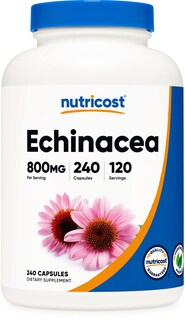 Foto 1 | Suplemento Nutricost Echinacea 800 Mg 240 Cápsulas - Venta Internacional.