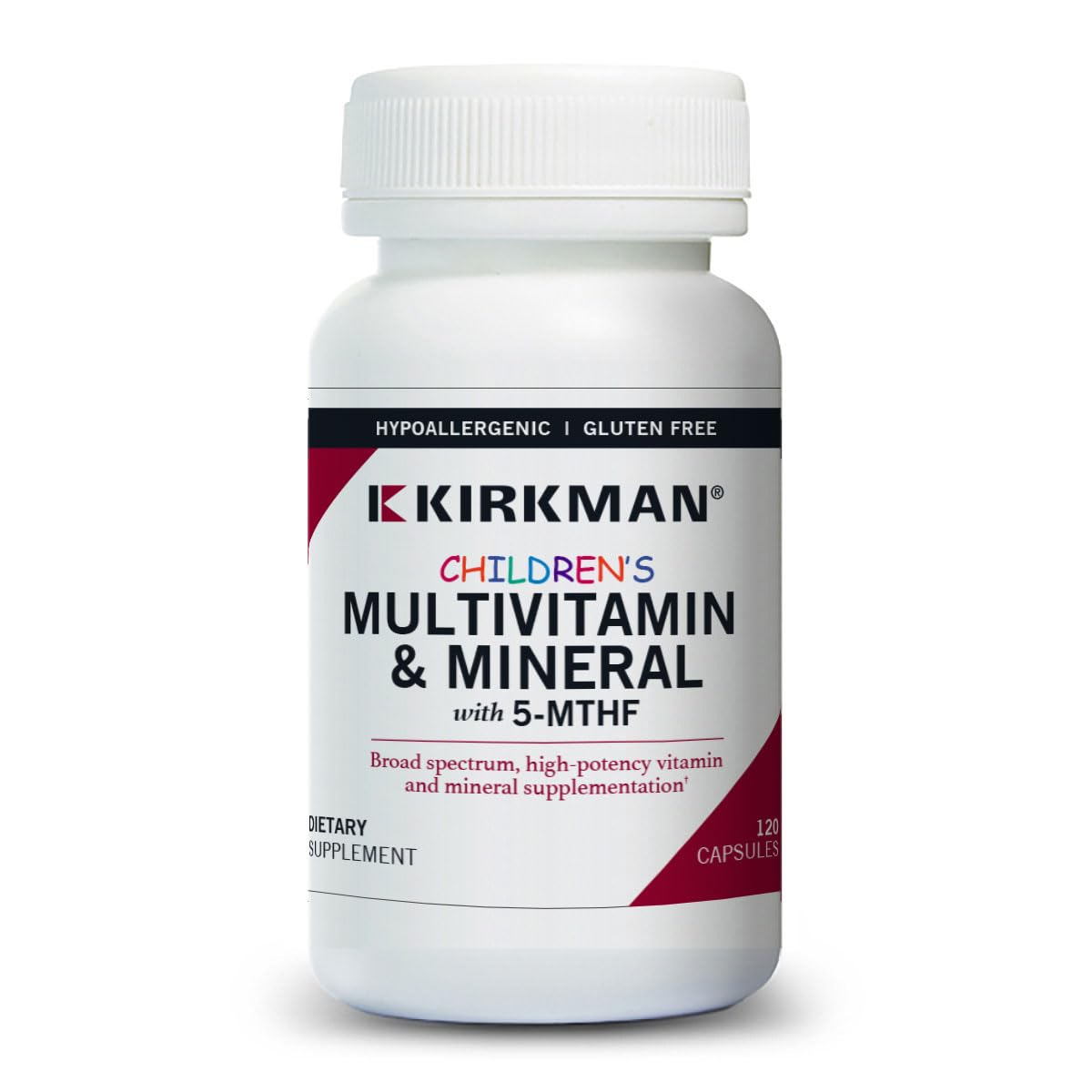 Suplemento Multivitamínico Kirkman Children's 120 Cápsulas - Venta Internacional.