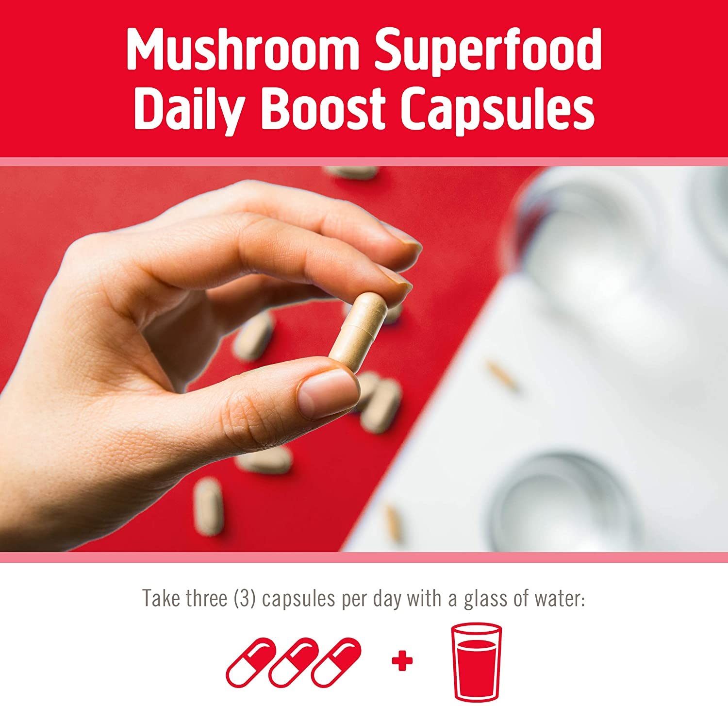 Foto 5 | Suplemento Om Mushroom Immune Defense 90 Cápsulas 30 Días - Venta Internacional.