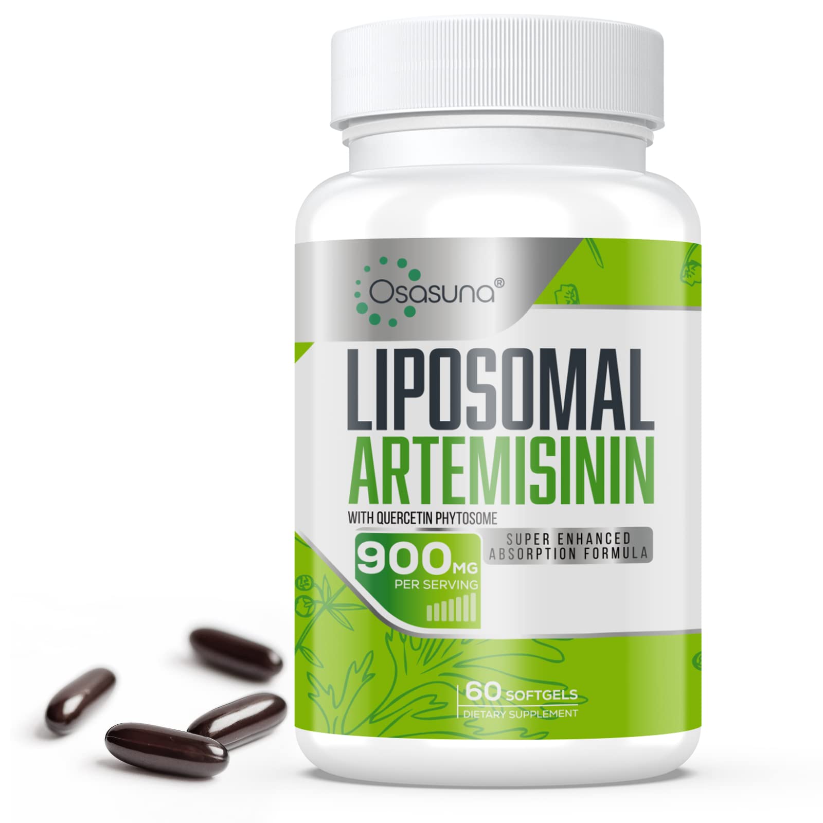 Foto 2 pulgar | Suplemento De Artemisinina Liposomal De Osasuna 900 Mg Con Quercetina - Venta Internacional.