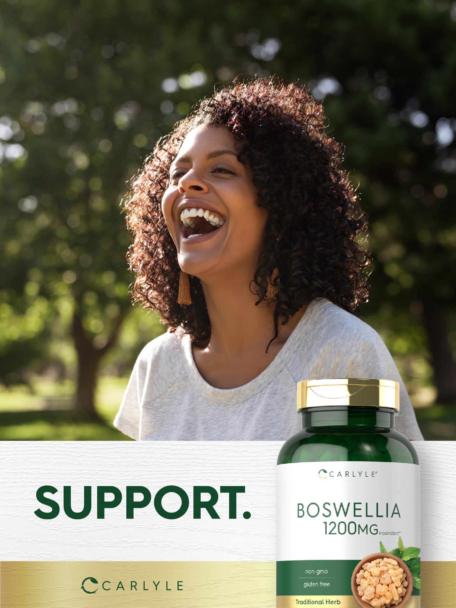 Foto 8 pulgar | Suplemento: Cápsulas De Extracto De Boswellia De Carlyle, 1200 Mg, 250 Unidades - Venta Internacional.