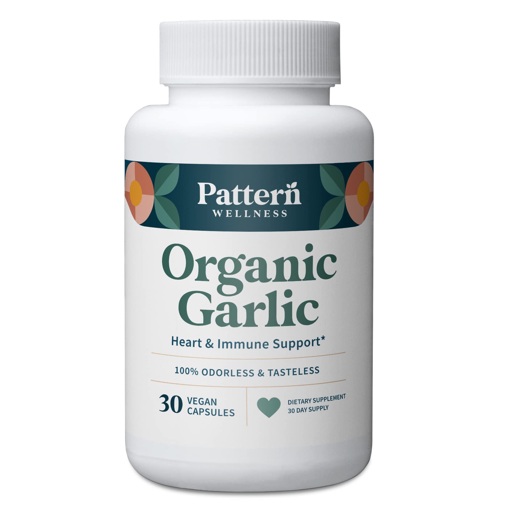 Suplemento Pattern Wellness Ajo Orgánico Inodoro 1000 Mg - Venta Internacional.