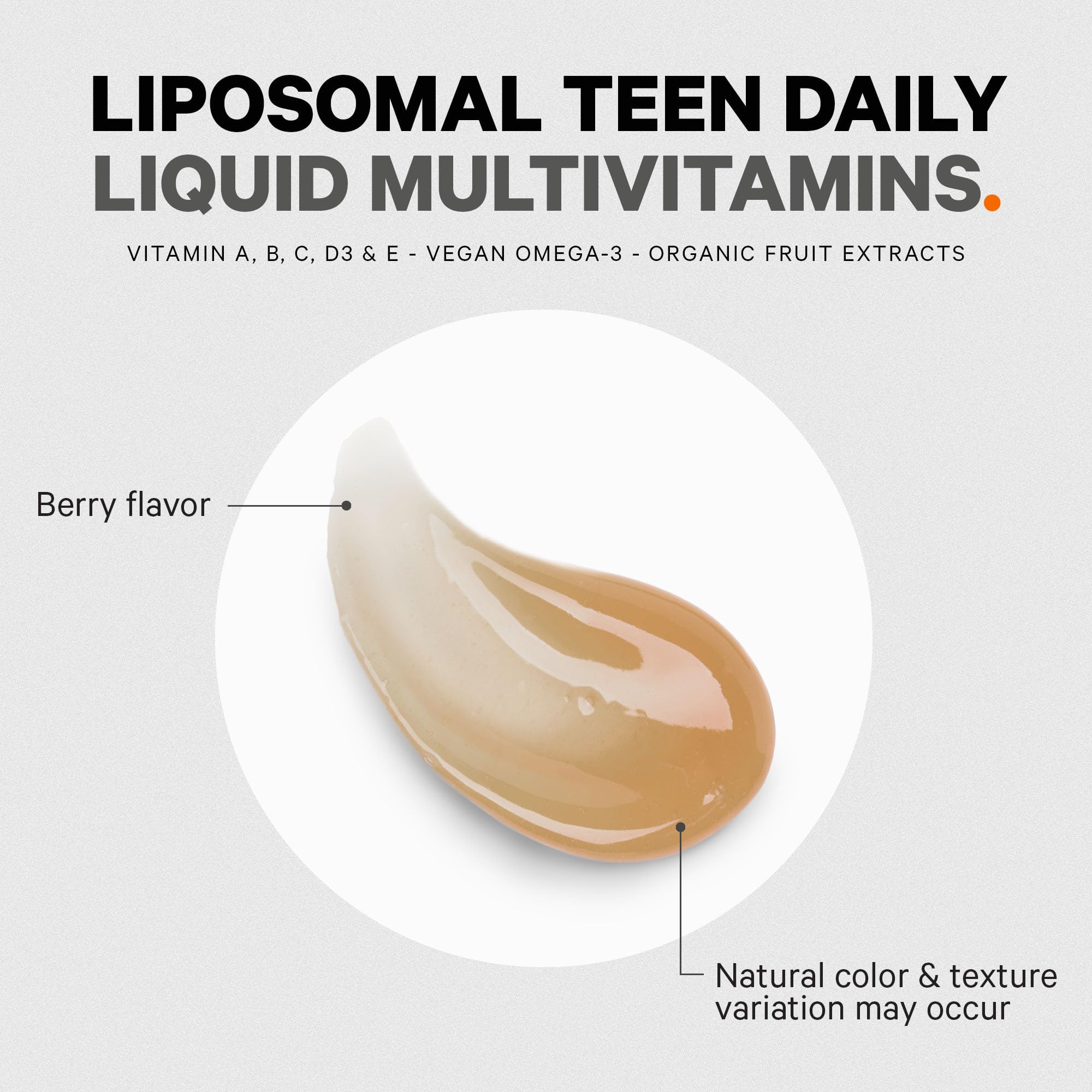 Foto 7 pulgar | Multivitamínico Codeage Nanofood Teen Liquid 30 Sobres - Venta Internacional.