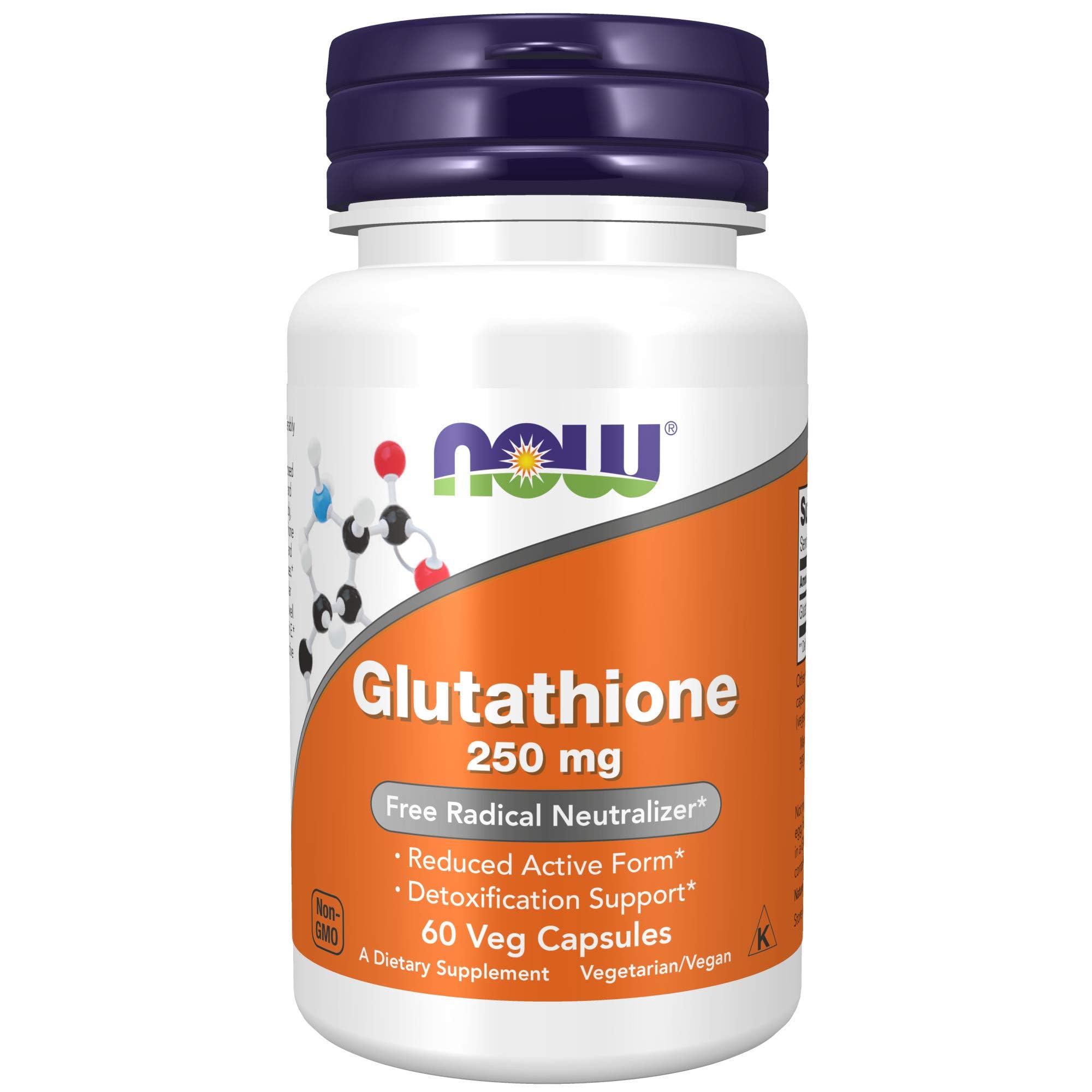 Foto 2 pulgar | Suplements Now Foods Glutatión 250 Mg 60 Cápsulas Vegetarianas - Venta Internacional.