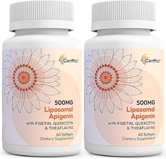 Foto 1 | Suplemento Cenffitio, Apigenina Liposomal, 500 Mg, Cápsulas Blandas Durante 4 Meses - Venta Internacional.