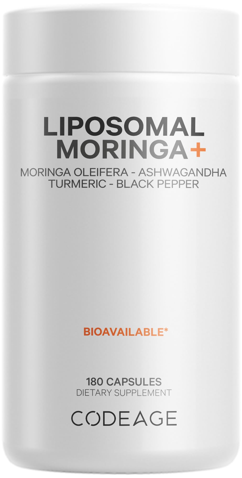 Foto 1 | Suplemento Codeage Liposomal Moringa+ 400 Mg 180 Cápsulas - Venta Internacional.