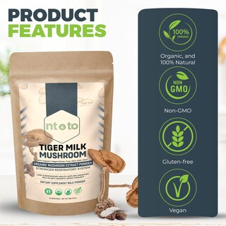 Foto 2 | El Suplemento De 85 G De Ntoto Con Leche De Tigre Y Hongos Ayuda A Los Pulmones - Venta Internacional.