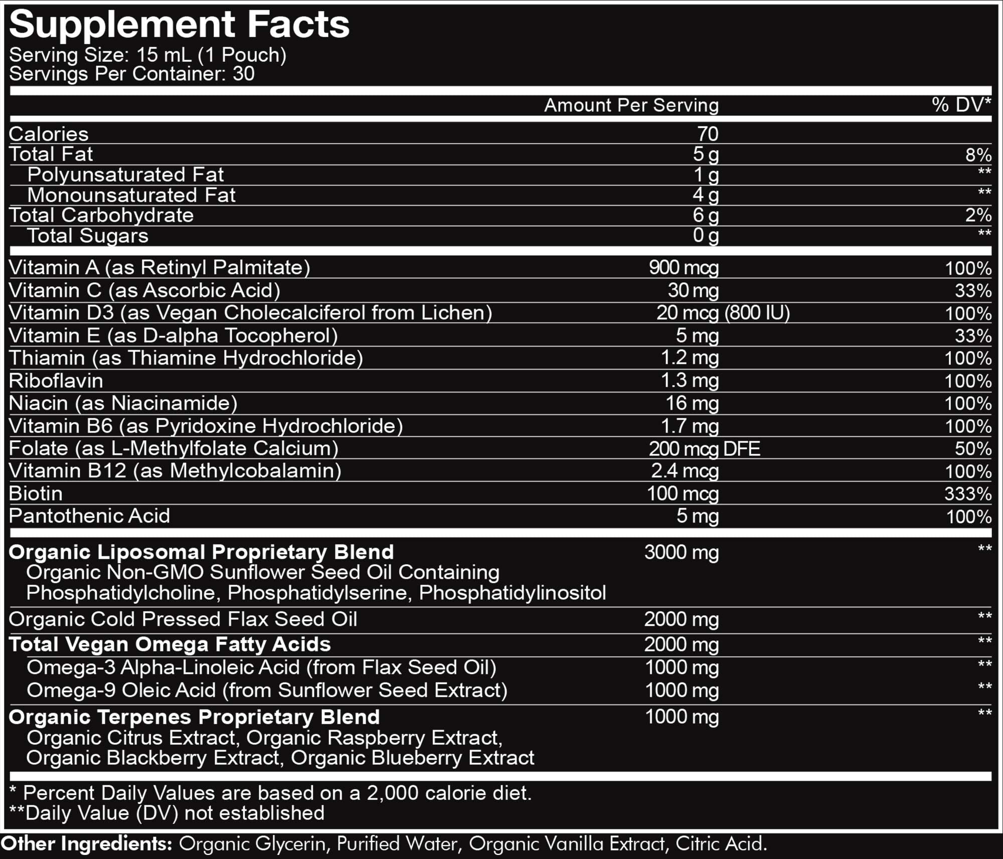 Foto 3 pulgar | Suplemento Codeage Daily Men Liquid Vitaminas Liposomales - Venta Internacional.