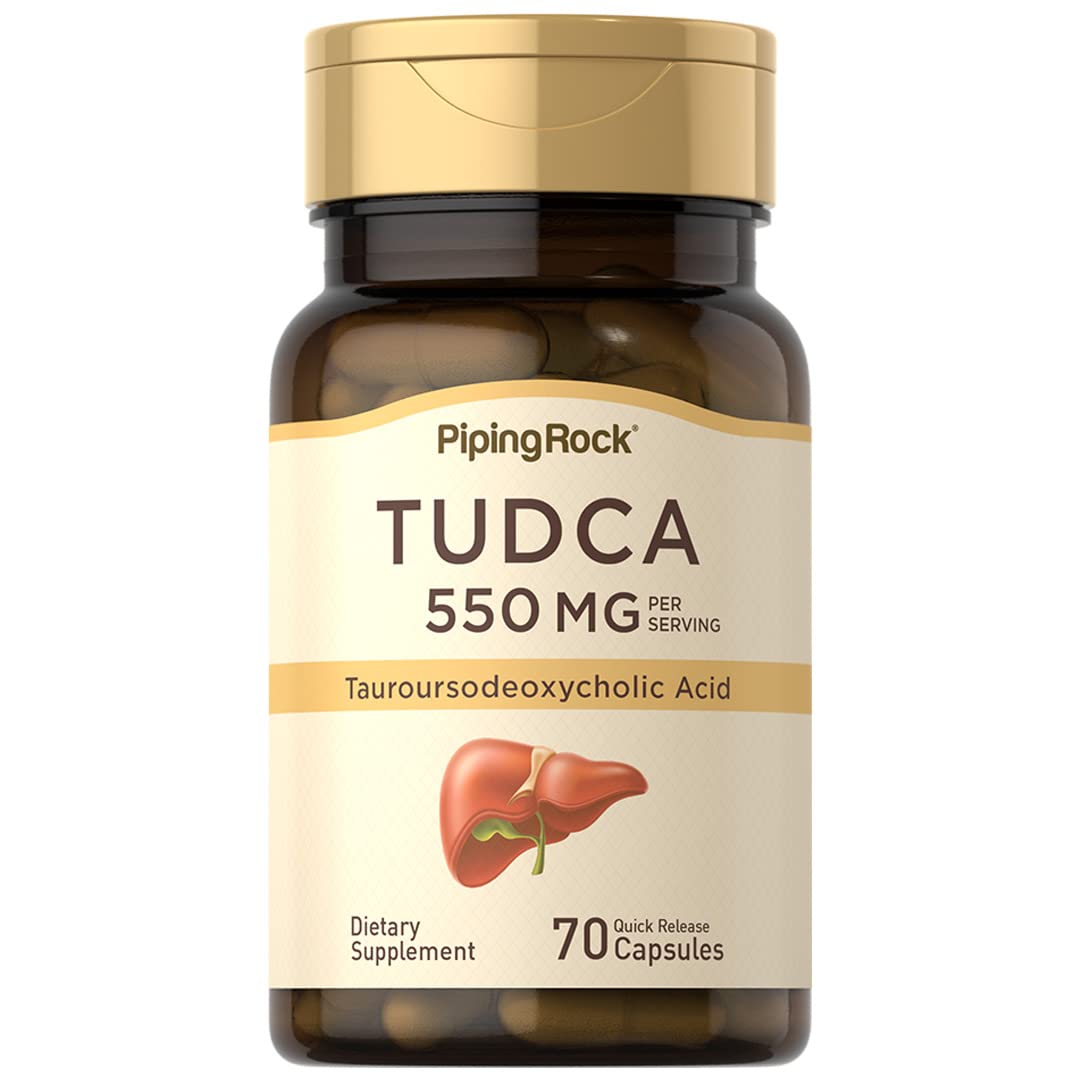 Foto 2 pulgar | Suplemento Piping Rock Tudca 550 Mg 70 Cápsulas - Venta Internacional.