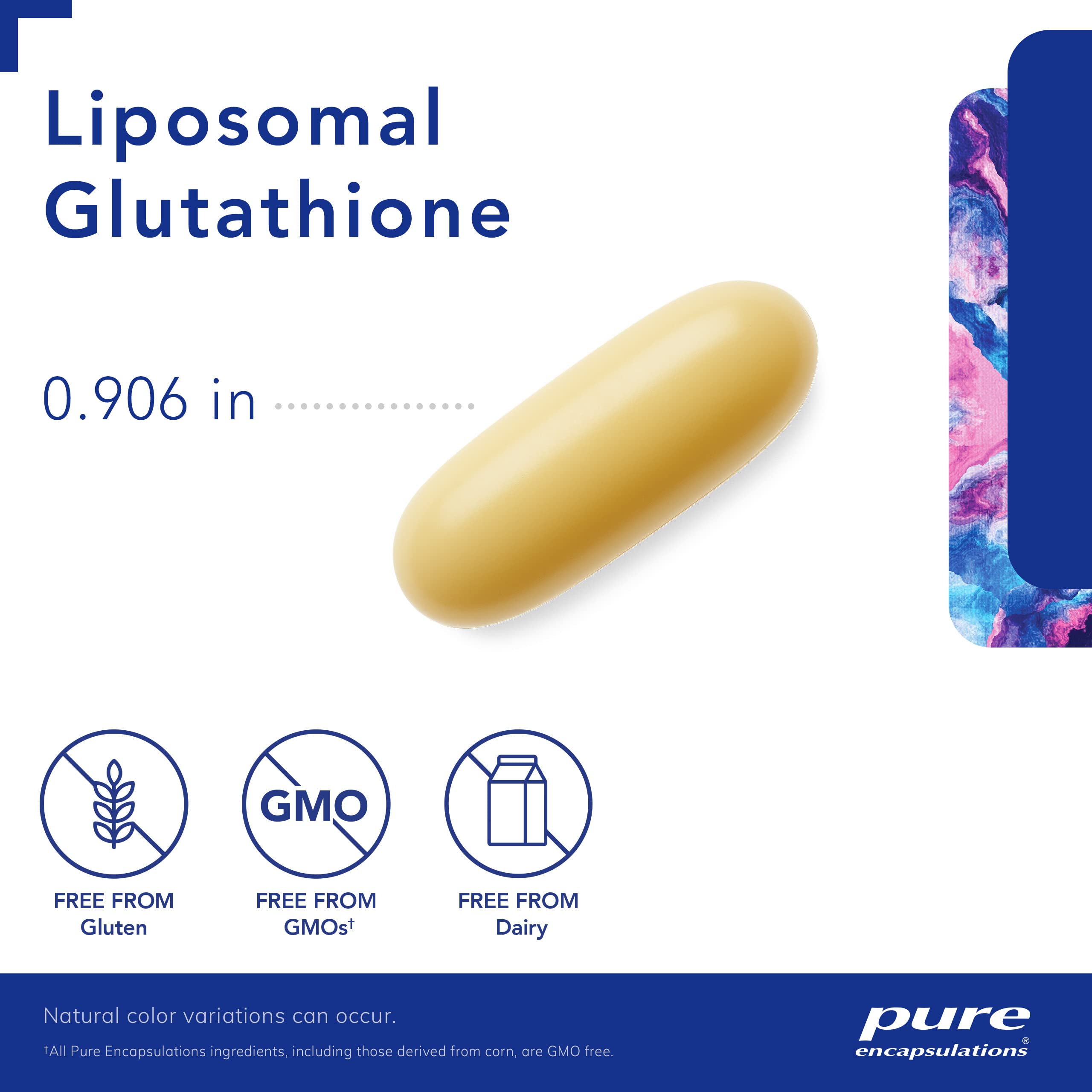 Foto 4 pulgar | Glutatión Liposomal Supplement Pure Encapsulations 60 Cápsulas Blandas - Venta Internacional.