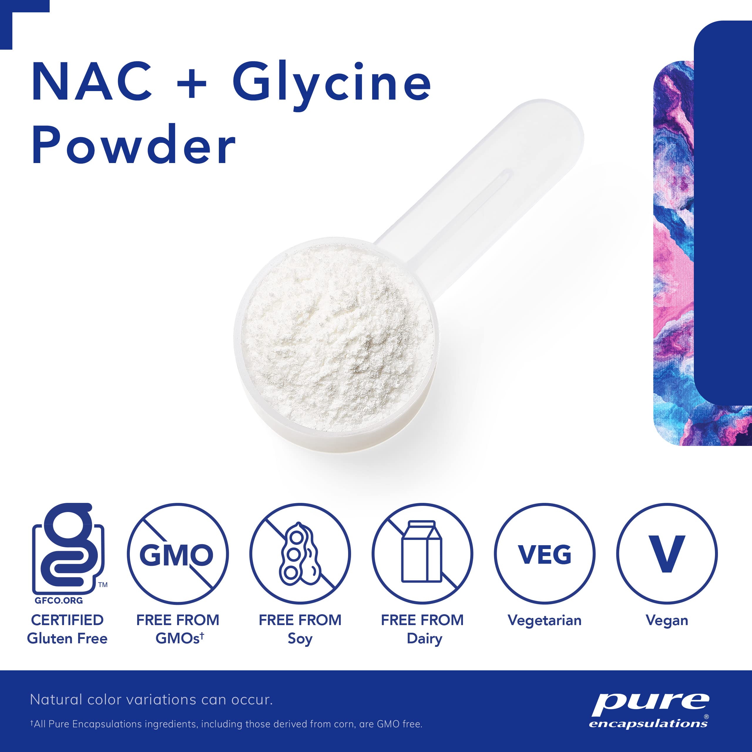 Foto 4 pulgar | Suplemento Pure Encapsulations Nac + Glicina 165 Ml - Venta Internacional.