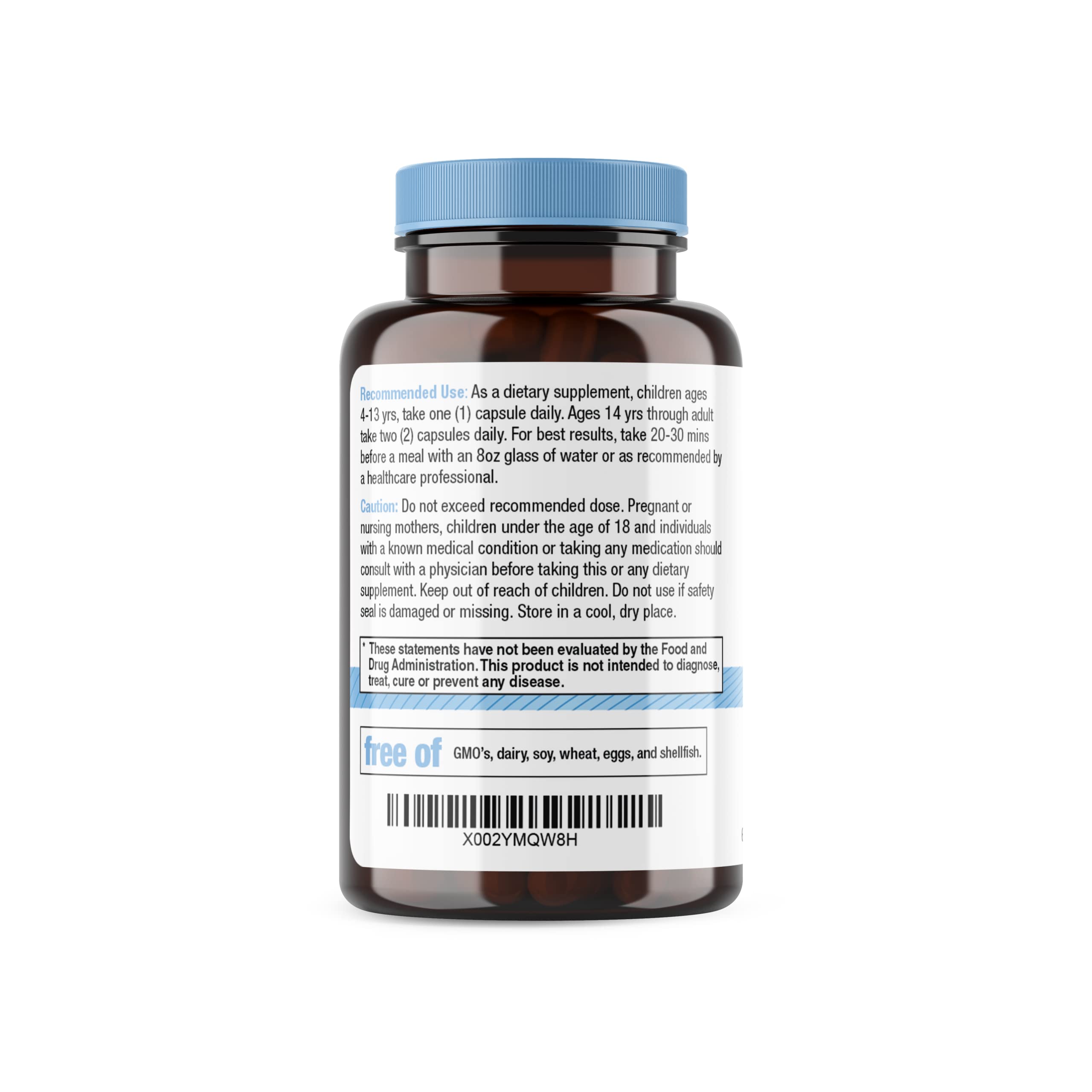 Foto 7 | Suplemento Hello Health Happy Brain Mushroom Complex, 60 Unidades - Venta Internacional.