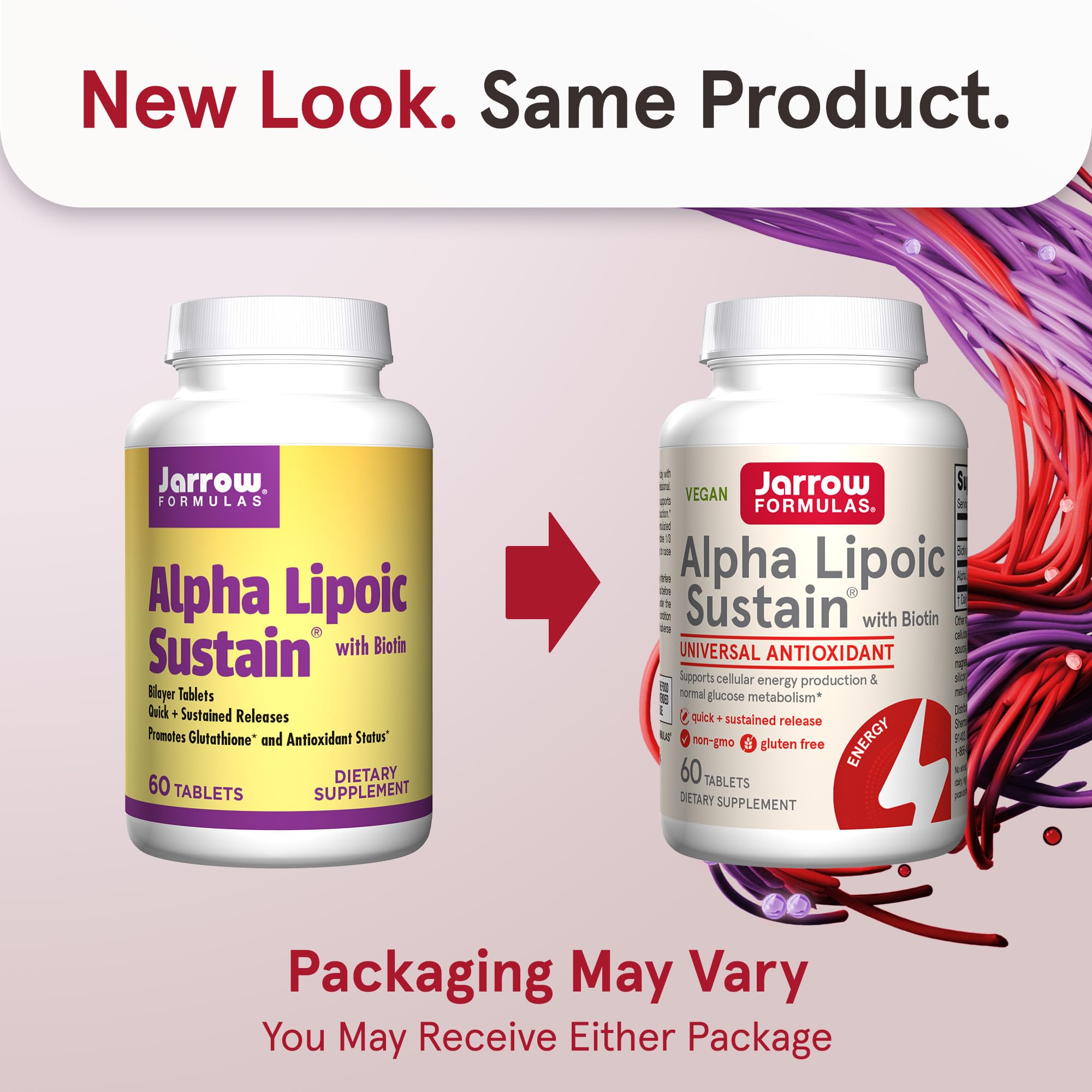 Foto 3 pulgar | Suplemento Jarrow Formulas Alpha Lipoic Sustain 300 Mg 60 Comprimidos - Venta Internacional.