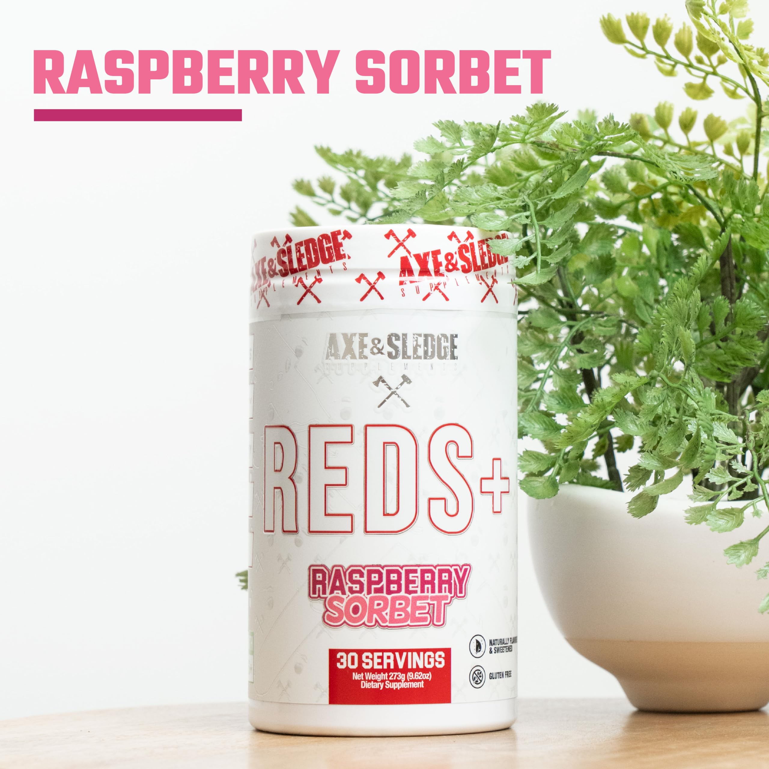 Foto 5 pulgar | Suplemento Axe & Sledge Raspberry Sorbet de 30 Servings-Venta Internacional