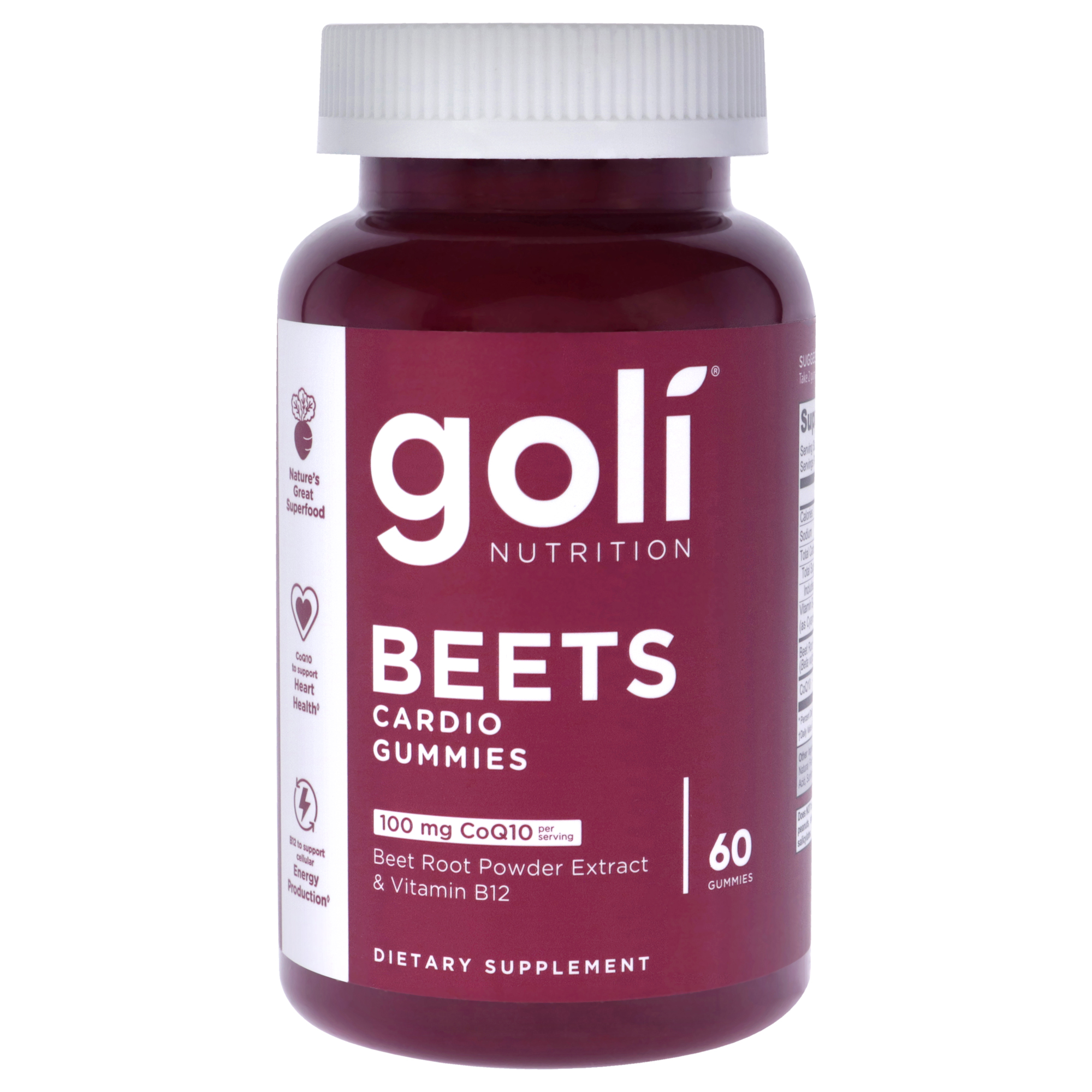 Foto 2 pulgar | Suplemento Dietético Goli Beet Cardio Gomitas 60 Unidades - Venta Internacional.