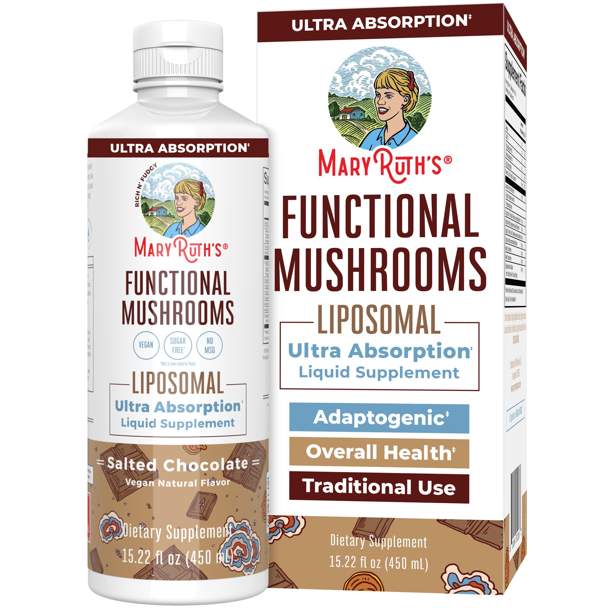 Foto 2 pulgar | Suplemento Líquido Para Hongos Maryruth Organics, 450 Ml - Venta Internacional.