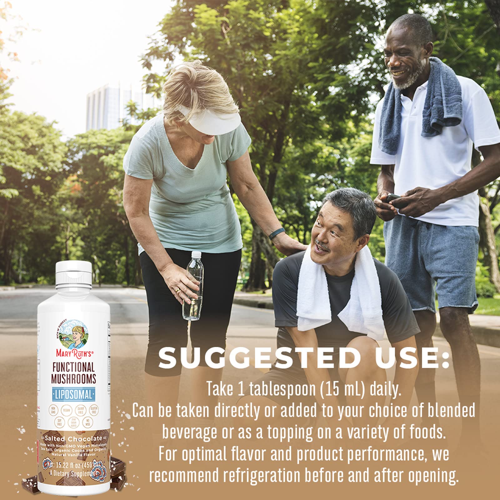 Foto 5 pulgar | Suplemento Líquido Para Hongos Maryruth Organics, 450 Ml - Venta Internacional.