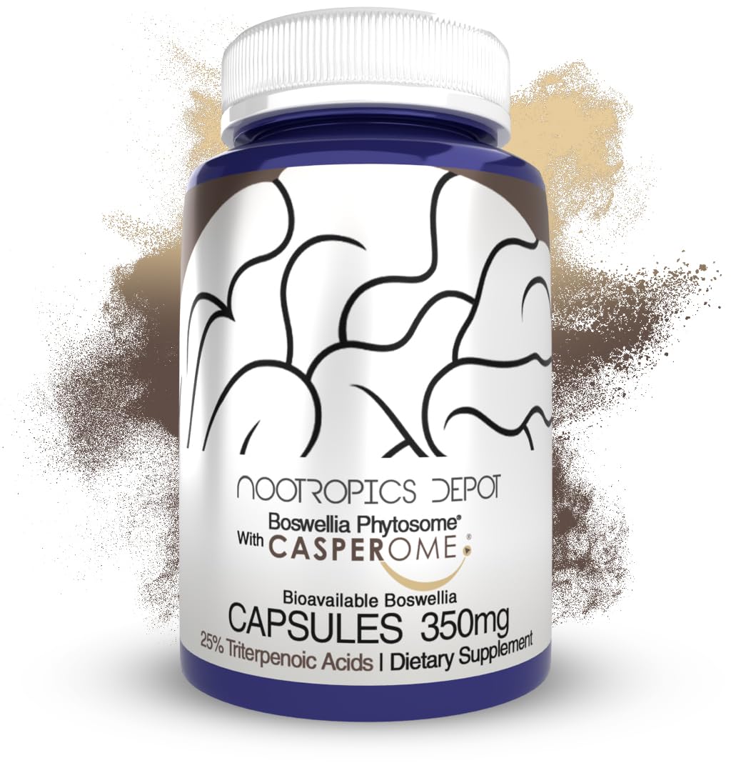 Foto 2 pulgar | Suplemento Nootropics Depot Boswellia Phytosome 350 Mg 30 Cápsulas - Venta Internacional.