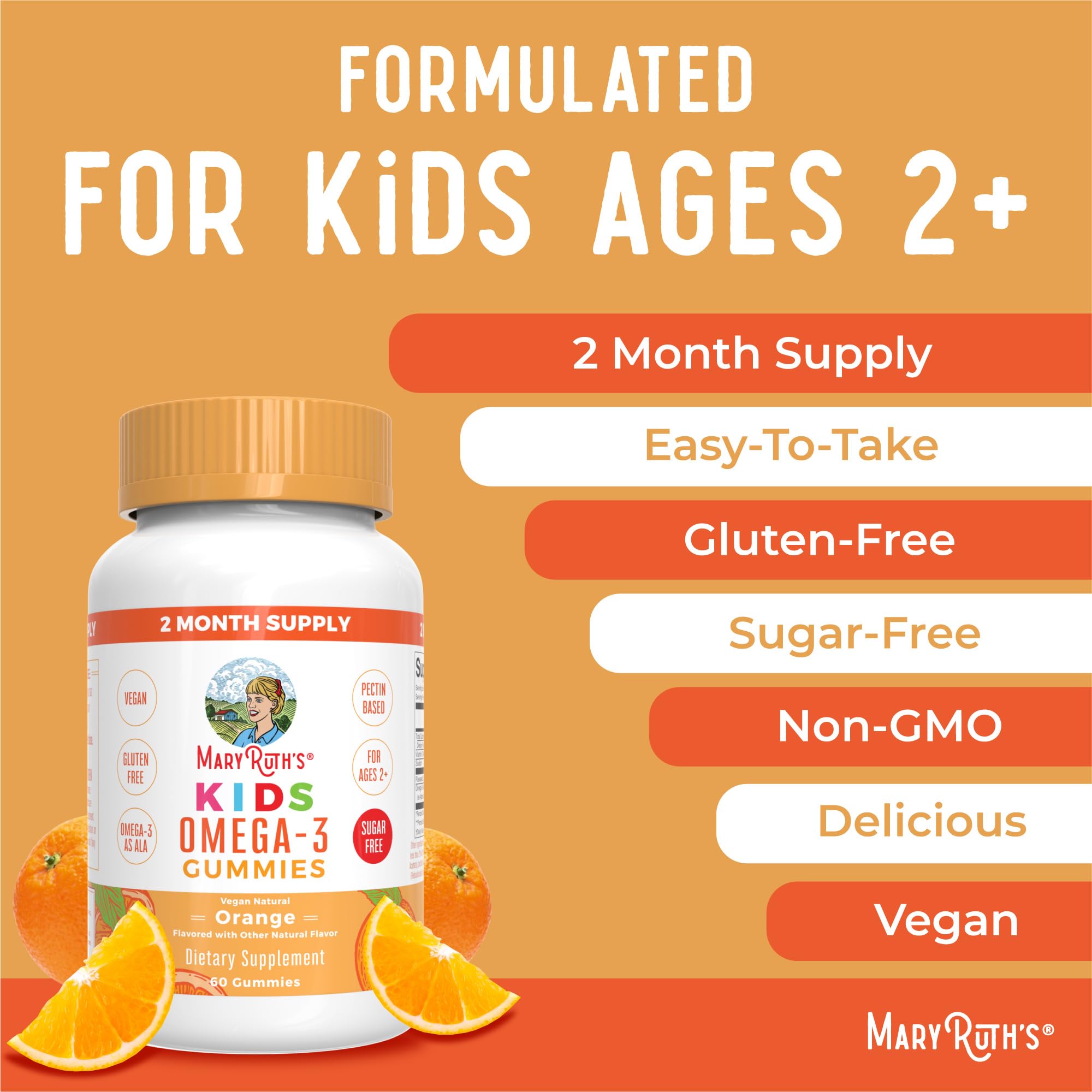 Foto 8 pulgar | Gomitas Omega 3 Maryruth Organics Veganas Para Niños De 2 A 60 Unidades - Venta Internacional.