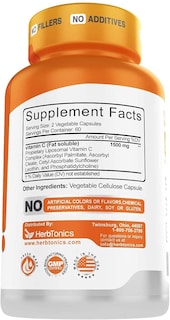 Foto 3 | Suplemento Herbtonics De Vitamina C Liposomal 1500 Mg 120 Cápsulas - Venta Internacional.