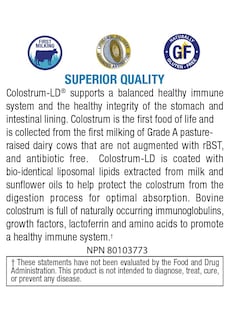 Foto 2 | Suplemento Gastrodefense Colostrum-ld En Cápsulas, 120 Unidades - Venta Internacional.