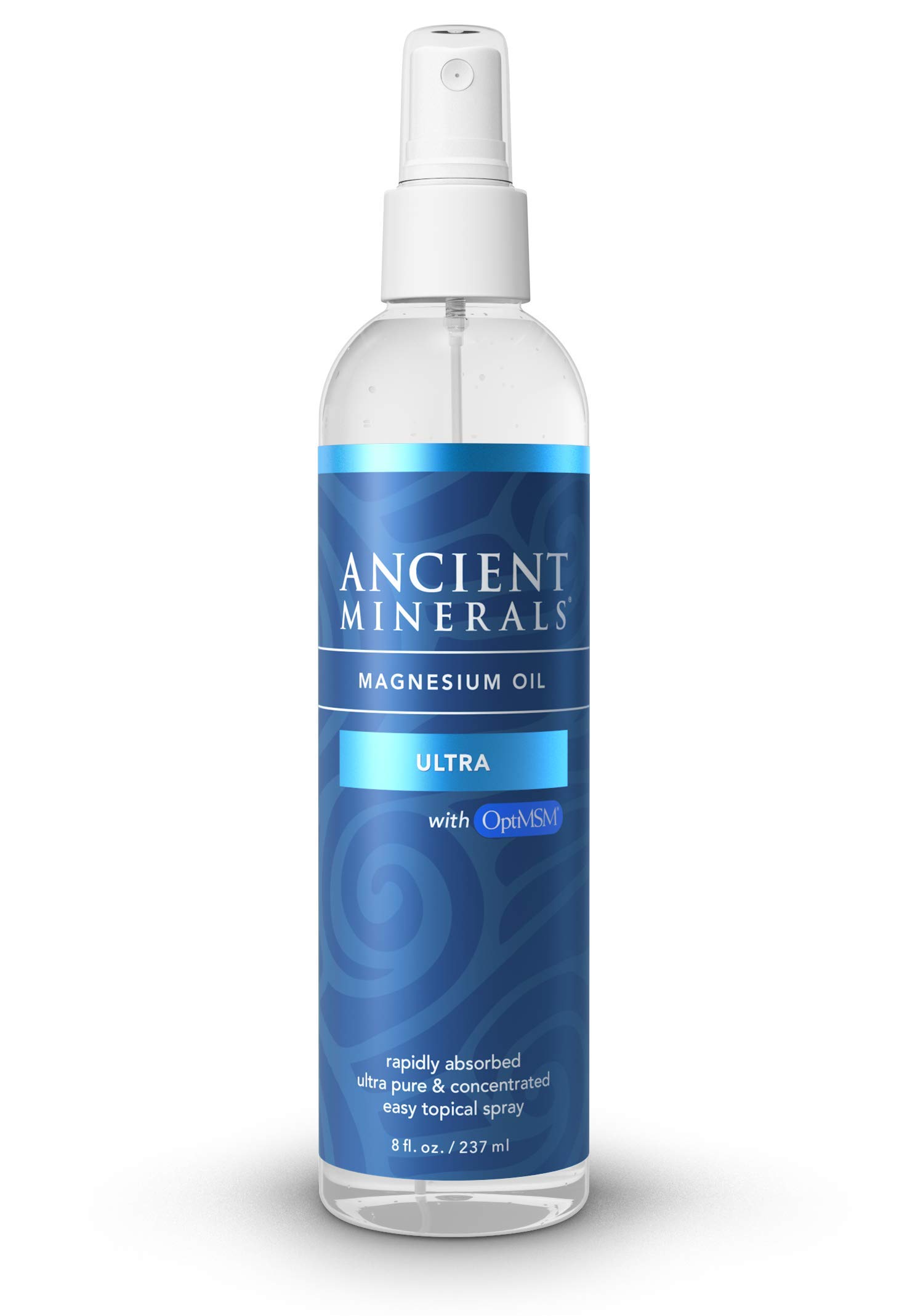 Foto 2 pulgar | Spray De Aceite De Magnesio Ancient Minerals Ultra Con Optimsm 240 Ml - Venta Internacional.