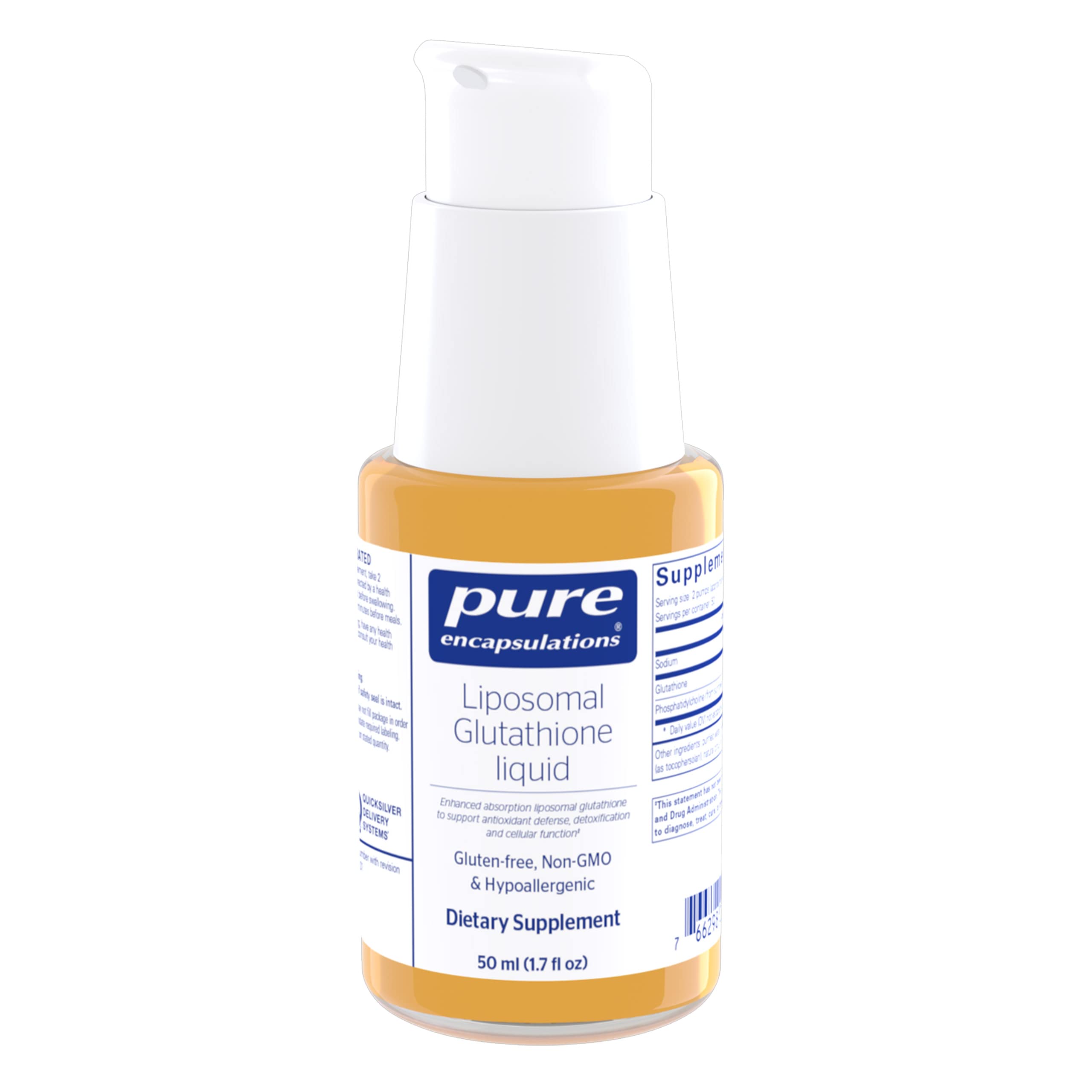 Foto 2 pulgar | Suplemento Pure Encapsulations (glutatión Liposomal, 50 Ml) - Venta Internacional.