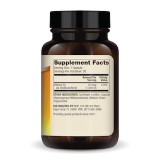 Foto 2 | Suplemento Dr. Mercola De Vitamina D3 Liposomal, 30 Cápsulas, 1000 Ui - Venta Internacional.
