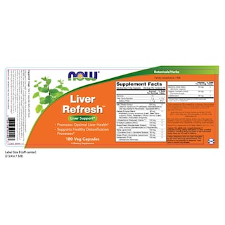Foto 2 | Cápsulas Vegetarianas Supplement Now Foods Liver Refresh 180x2 - Venta Internacional.