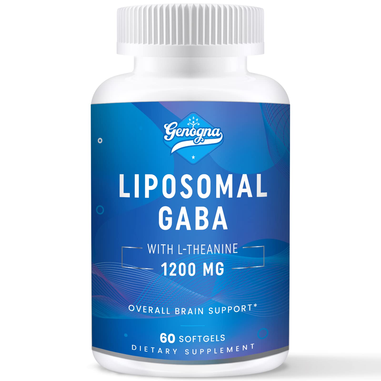 Foto 2 pulgar | Suplemento Genogna Gaba Con L-teanina 1200 Mg 60 Cápsulas - Venta Internacional.