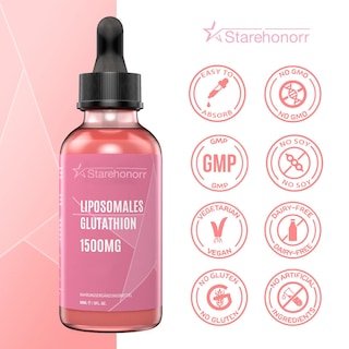 Foto 3 | Suplemento Starehonor De Glutatión Liposomal De 1500 Mg Para Mujeres - Venta Internacional.