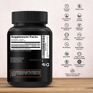Foto 2 | Suplemento Humanx Fisetin 500 Mg, Activador Senolítico 98% Puro - Venta Internacional.