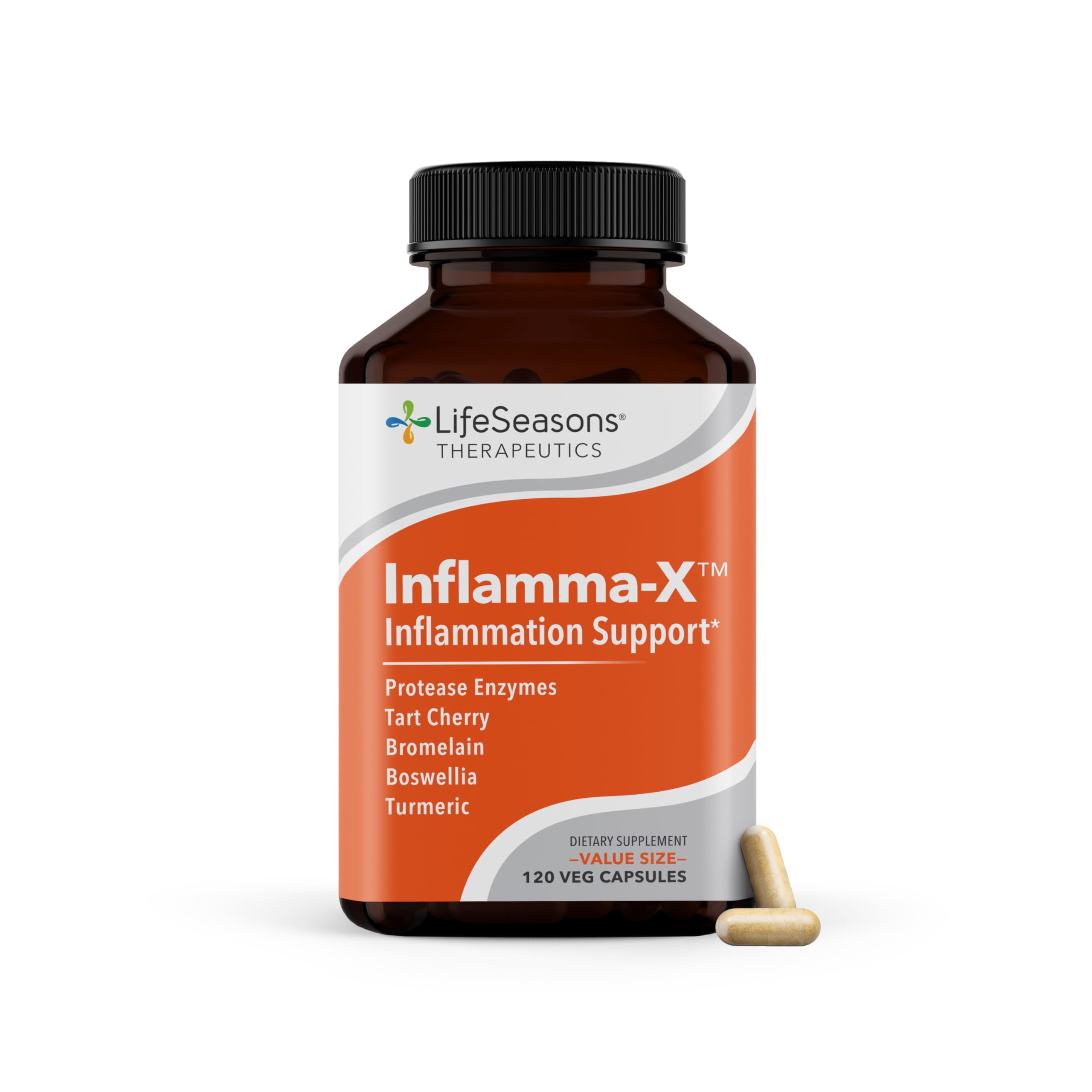 Foto 2 pulgar | Supplement Lifeseasons Inflamma-x Inflamma-x Inflammation Support 120 Cápsulas - Venta Internacional.