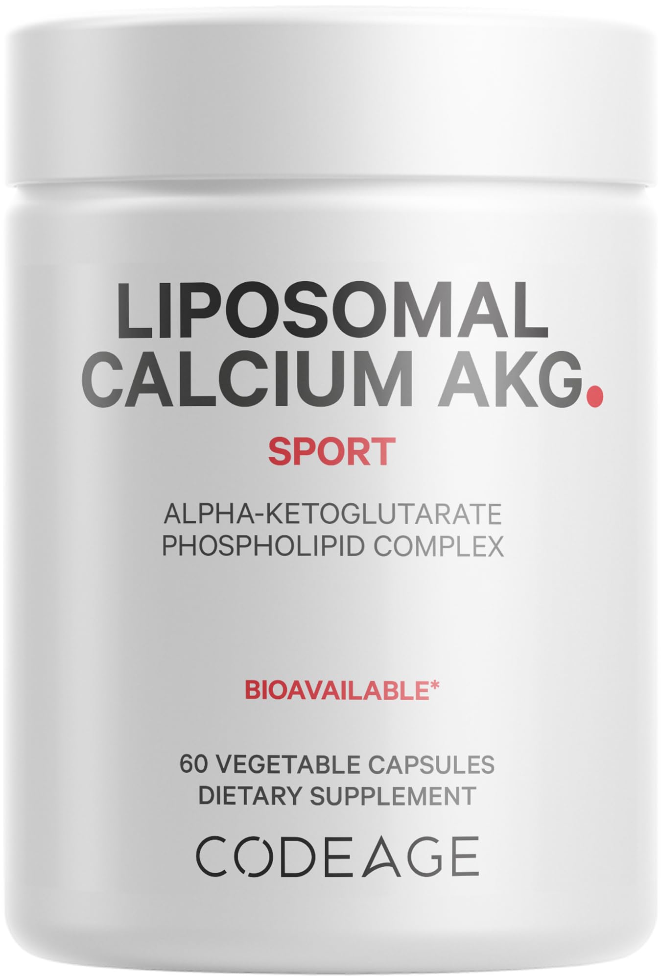 Foto 1 | Suplemento Codeage Liposomal Calcium Akg 60 Cápsulas - Venta Internacional.