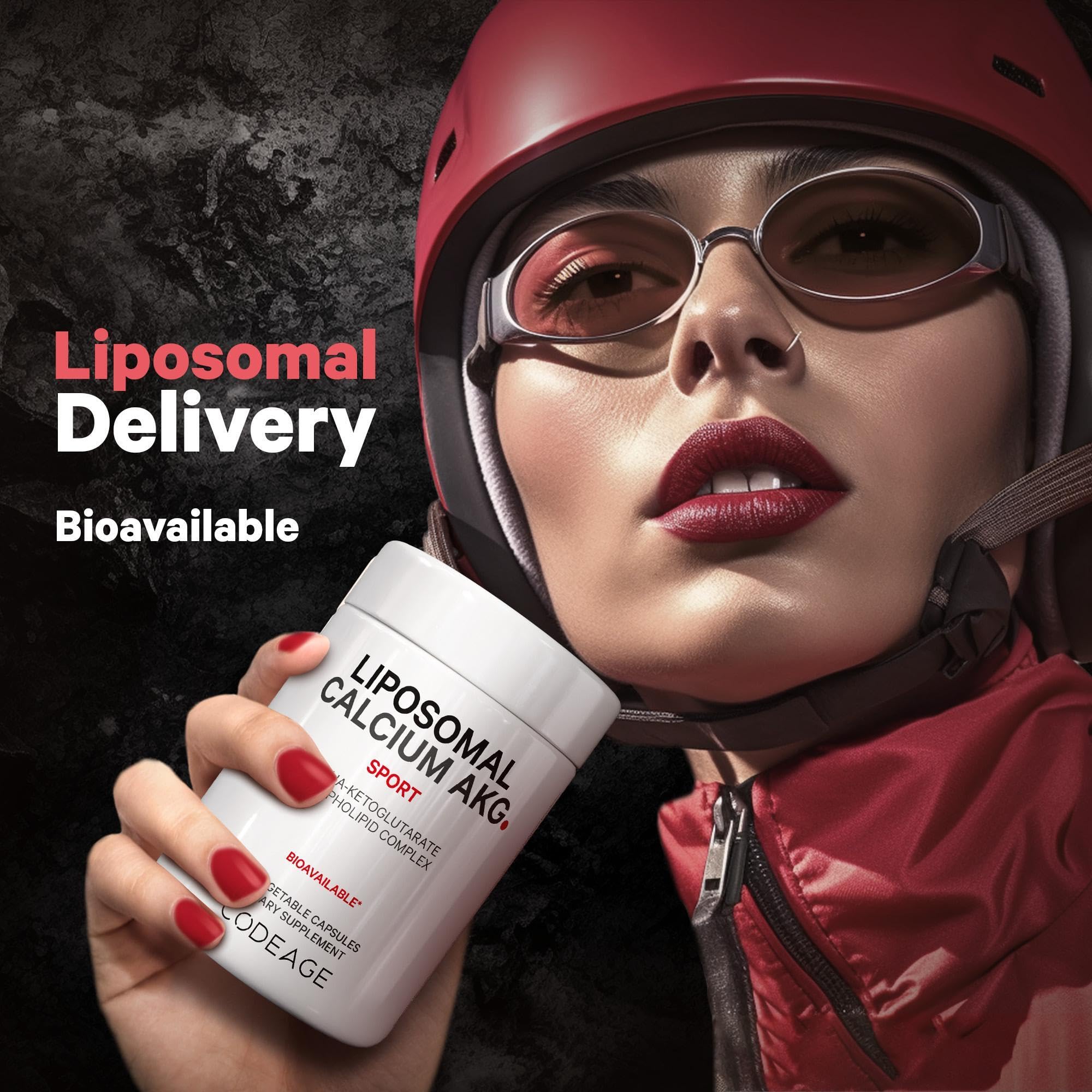 Foto 4 | Suplemento Codeage Liposomal Calcium Akg 60 Cápsulas - Venta Internacional.