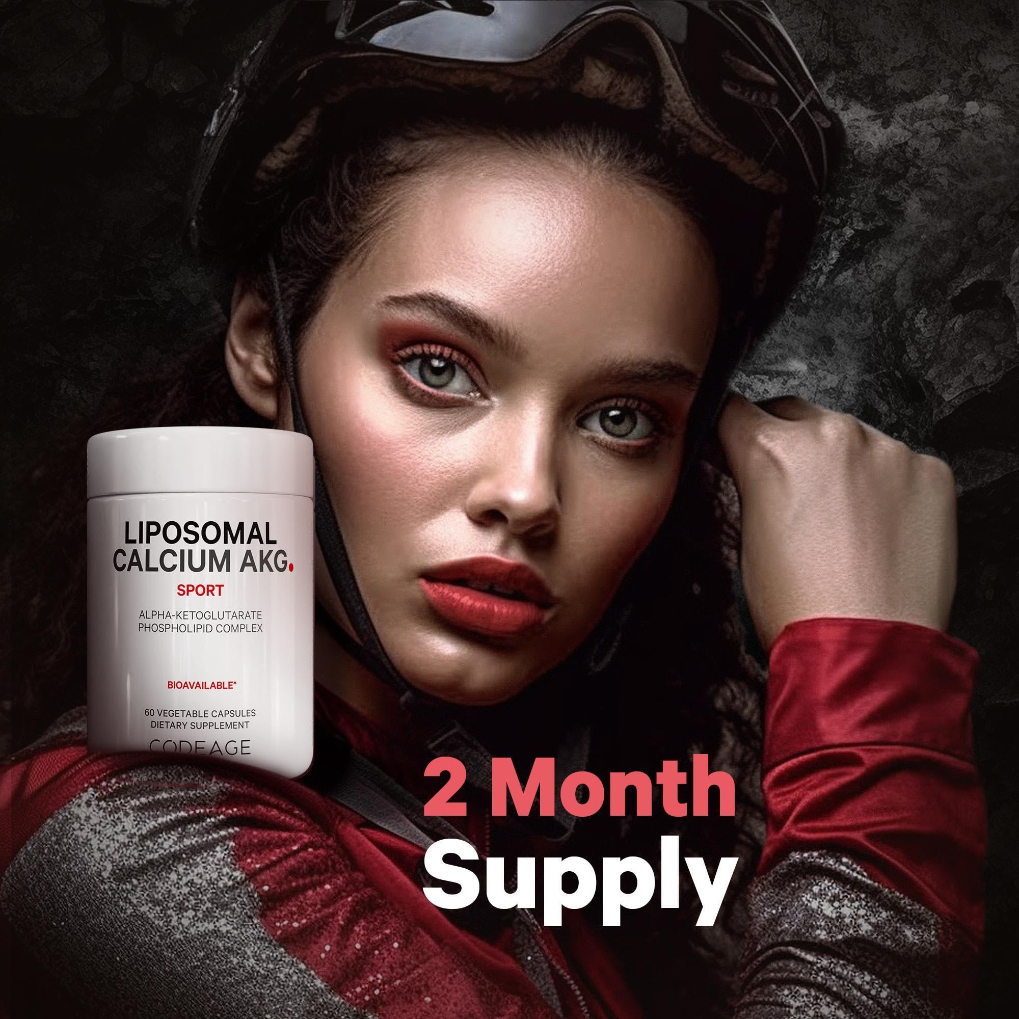 Foto 7 | Suplemento Codeage Liposomal Calcium Akg 60 Cápsulas - Venta Internacional.