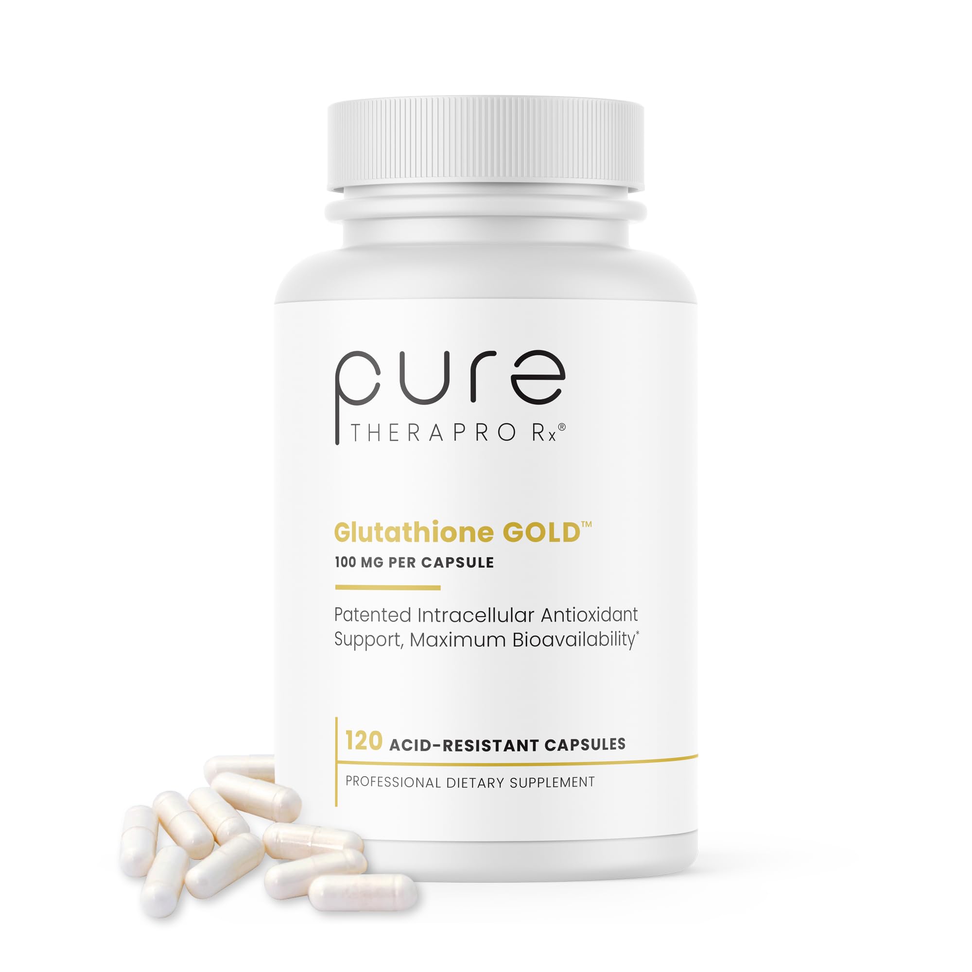 Foto 2 pulgar | Suplemento Pure Therapro Rx S-acetil Glutatión Oro 100 Mg - Venta Internacional.