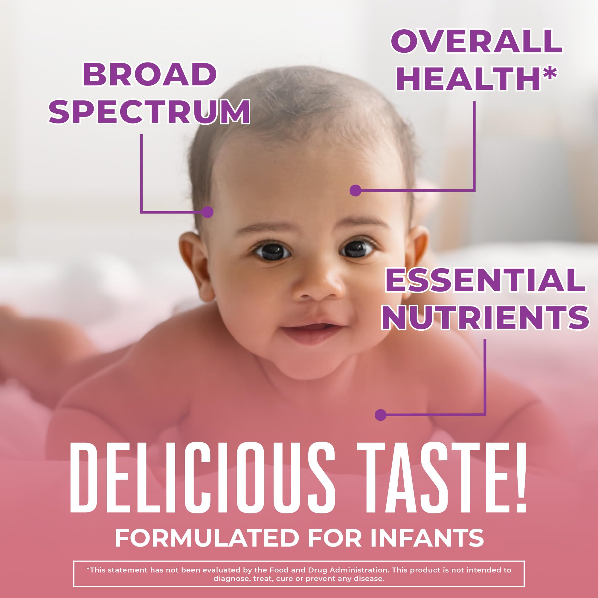 Foto 2 | Multivitamínico Y Multimineral Para Bebés Con Hierro Maryruth Organics - Venta Internacional.